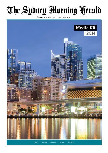 The Sydney Morning Herald Media Kit - Fairfax Media Adcentre