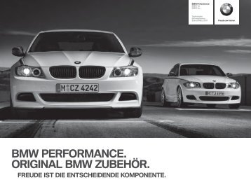 PerfE8xE9x COMde PDF Titel.indd - BMW Diplomatic Sales