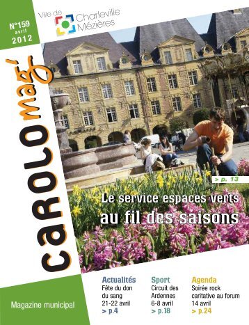 Carolo mag' nÂ°159 - Avril 2012 - Ville de Charleville-MÃ©ziÃ¨res