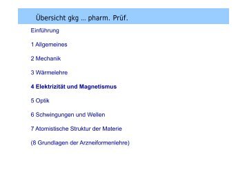 Ãbersicht gkg â¦ pharm. PrÃ¼f.