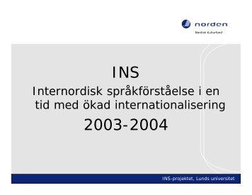 INS 2003-2004