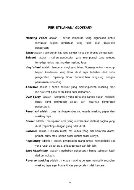 melaksanakan prosedur masking - e-Learning Sekolah Menengah ...