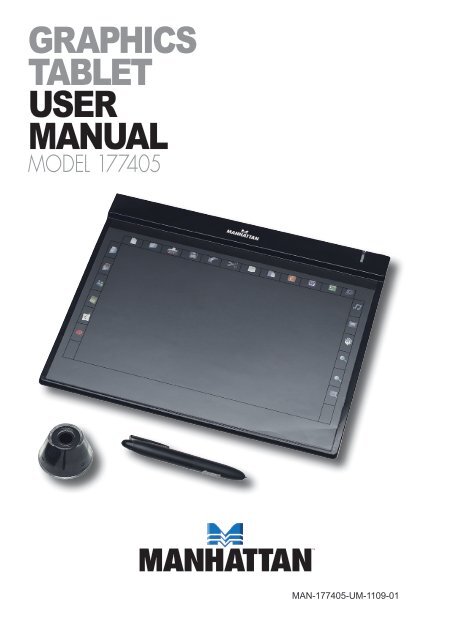 GRAPHICS TABLET USER  MANUAL - Manhattan