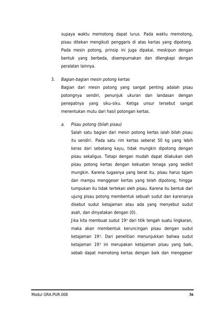 Memotong Kertas dengan Mesin Full Otomatis - e-Learning Sekolah ...