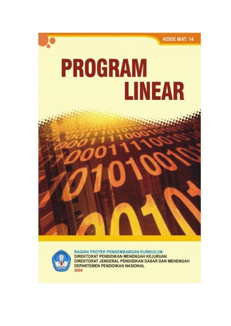 Program Linear - e-Learning Sekolah Menengah Kejuruan