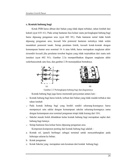 Instalasi Listrik Dasar - e-Learning Sekolah Menengah Kejuruan