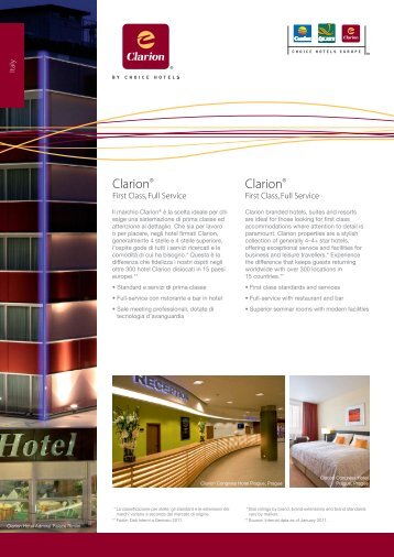 Clarion® Clarion® - Choice Hotels Franchise