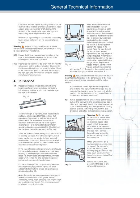 wire rope safety - Bridon