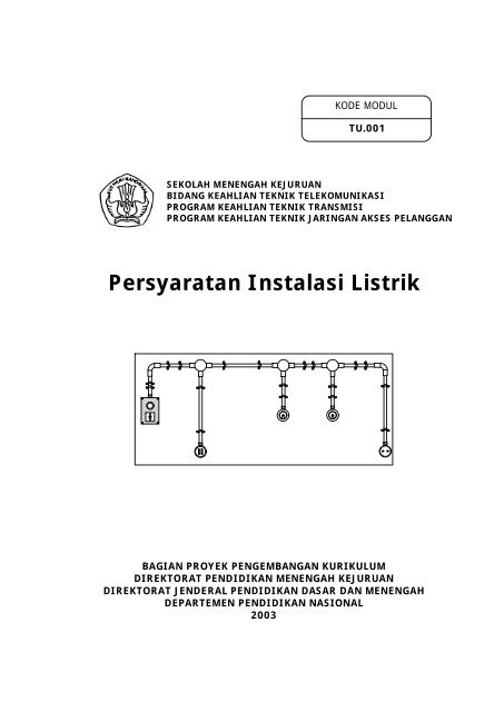 Persyaratan Instalasi Listrik - e-Learning Sekolah Menengah Kejuruan