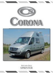 Prospekt Corona - CS-Reisemobile