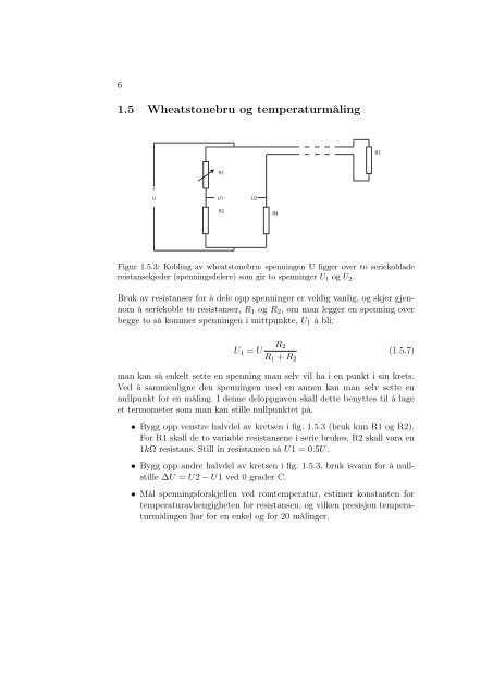 Elektriske kretser - NTNU