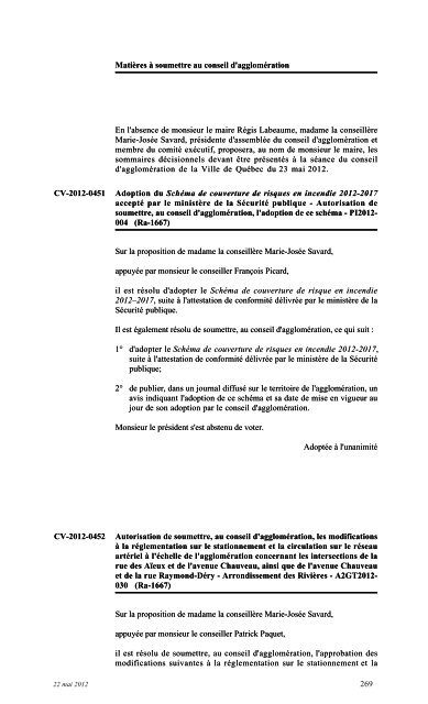 22 mai (PDF : 132 Ko) - Ville de QuÃ©bec