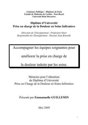 Accompagner les Ã©quipes soignantes pour amÃ©liorer la prise - CNRD