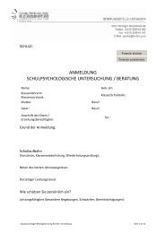 Beratungsstelle Hermagor - Schulpsychologie KÃ¤rnten