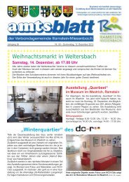 AMTSBLATT Nr. 50 vom 12.12.2013 - Ramstein-Miesenbach