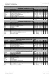 Gesamtplan der Lehrveranstaltungen Informatik SoSe 2013