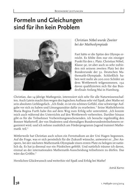 CJD JUGENDDORF – CHRISTOPHORUSSCHULE KÖNIGSWINTER