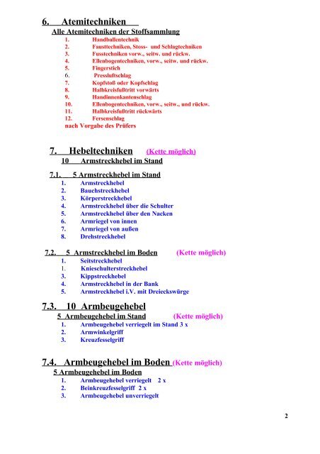 3. Bodentechniken NiedersÃ¤chsischer Ju-Jutsu Verband eV