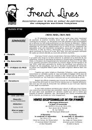bulletin 65 au format pdf - French Lines