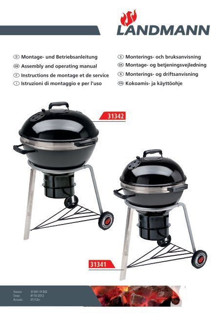 Monteringsanvisning - Landmann