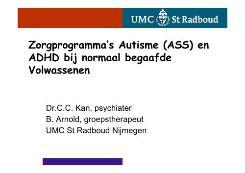 ASS en ADHD bij Volwassenen - RUhosting