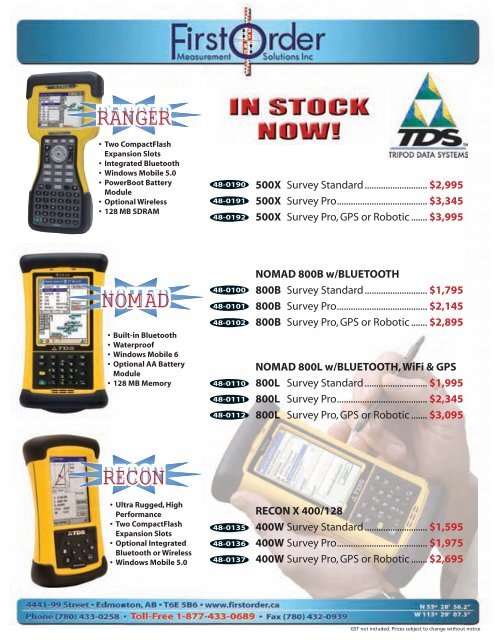 March - The Alberta Land Surveyors