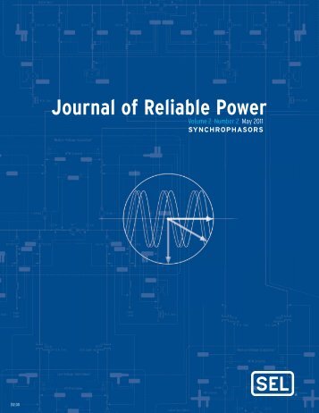 Journal of Reliable Power - SEL