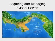 Chapter 21 Acquiring and Managing Global Power