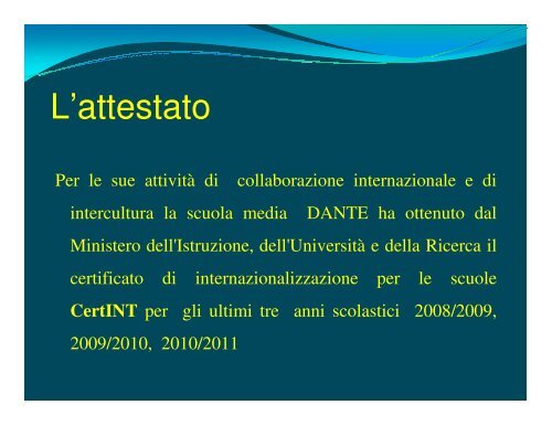 (Microsoft PowerPoint - Le attivit\340 di internazionalizzazione della ...