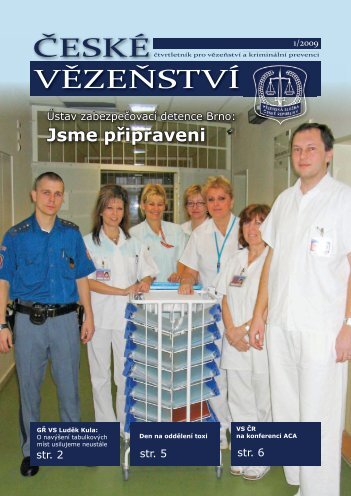 ÄESKÃ VÄZEÅSTVÃ - VÄzeÅskÃ¡ sluÅ¾ba ÄR