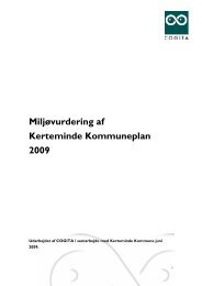 MiljÃ¸vurdering af Kerteminde Kommuneplan 2009