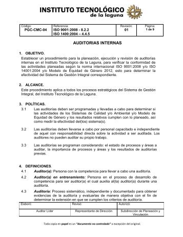 PGC-CMC-04 - Instituto TecnÃ³logico de La Laguna