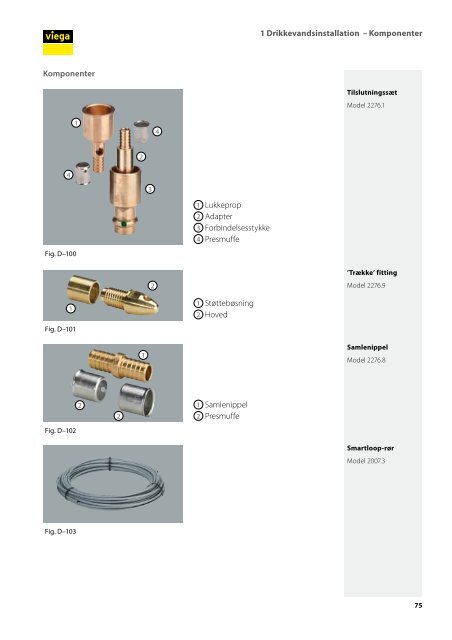 Installationssystemer i metal - Viega