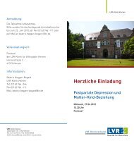 Herzliche Einladung - LVR-Klinik Viersen