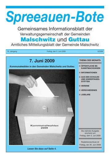 Malschwitz und Guttau - Gemeinde Malschwitz