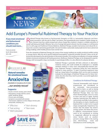 SAVE 8% Anxiovita - Biomed