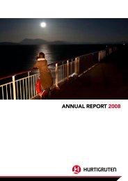 AnnuAl report 2008 - Hurtigruten
