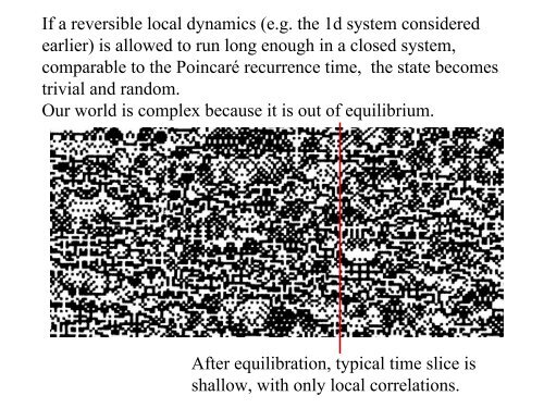 Quantum Information, the Ambiguity of the Past, and the Birth ... - PiTP