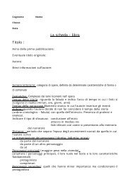 Scheda libro documento PDF