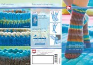 KNITTING LOOM KNITTING SOCKS WITHOUT PINS - Prym