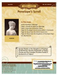 Penelope's Scroll - Daughters of Penelope