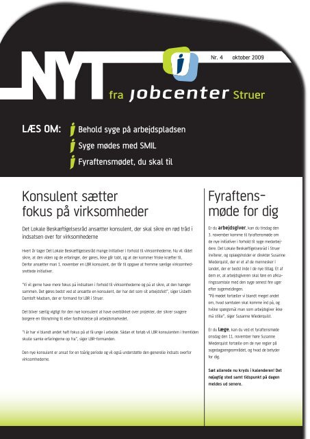 NYT fra jobcenterstruer_nr 4 2009 - Struer kommune