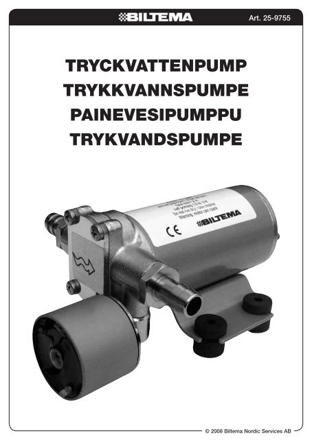 tryckvattenpump trykkvannspumpe painevesipumppu ... - Biltema