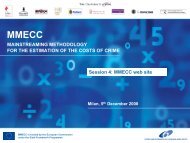 MMECC web site - Transcrime