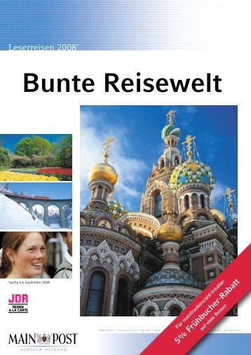 Bunte Reisewelt - Main-Post