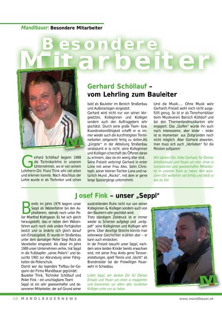 HBAU 2011 - Mandlbauer Bau GmbH