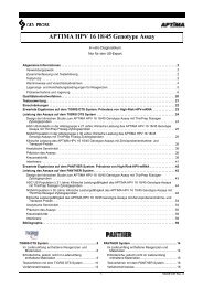 APTIMA HPV 16 18/45 Genotype Assay - Gen-Probe, Inc.