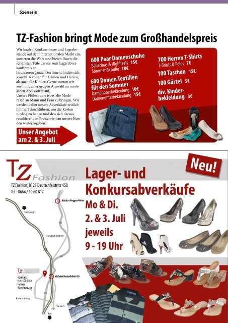 Juli 2012 - DAS MAGAZIN Steiermark-Mitte