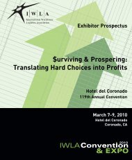 Exhibitor Prospectus - IWLA.com