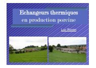 Echangeurs thermiques en production porcine - FACW